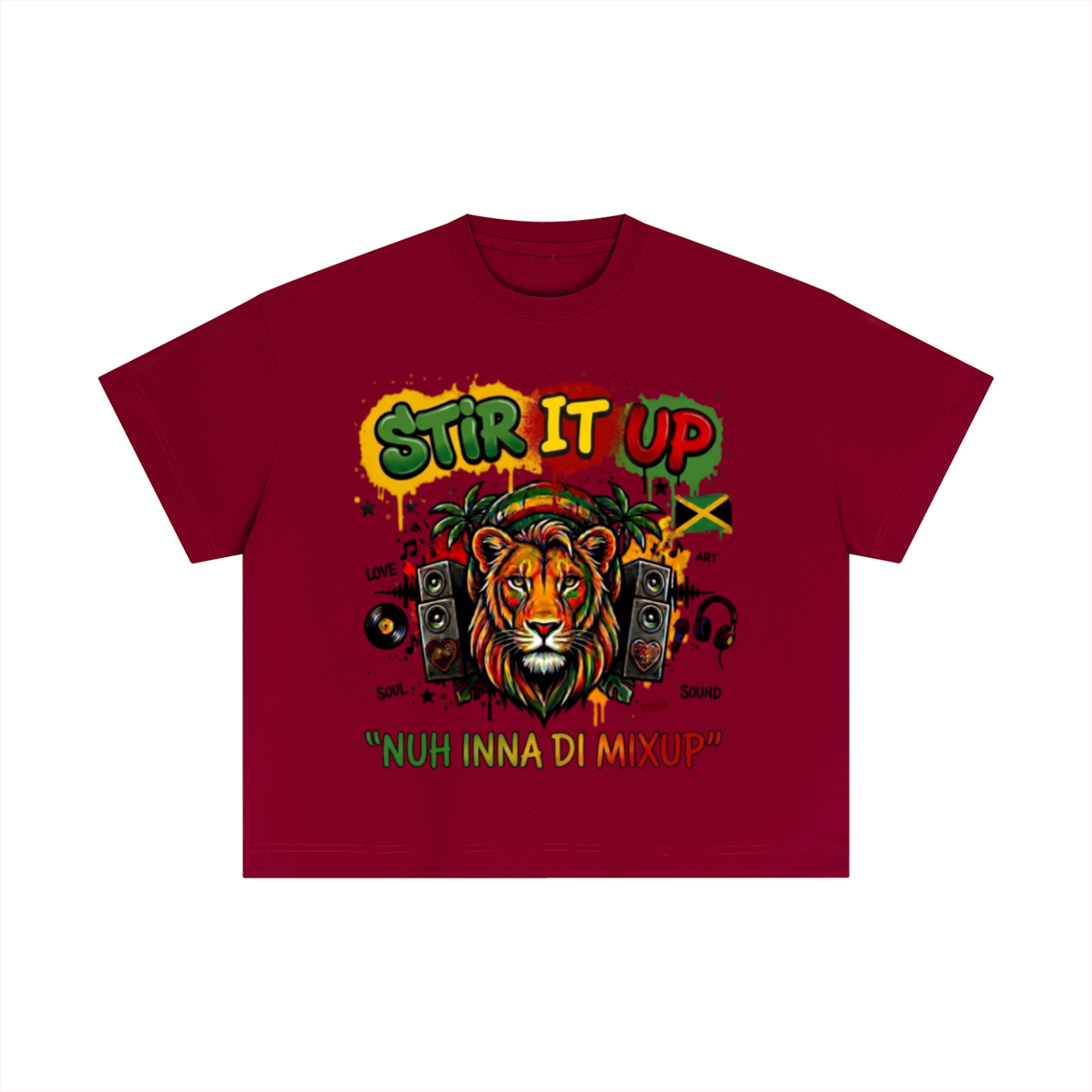 STIR IT UP | Essential Cotton Boxy T-Shirt