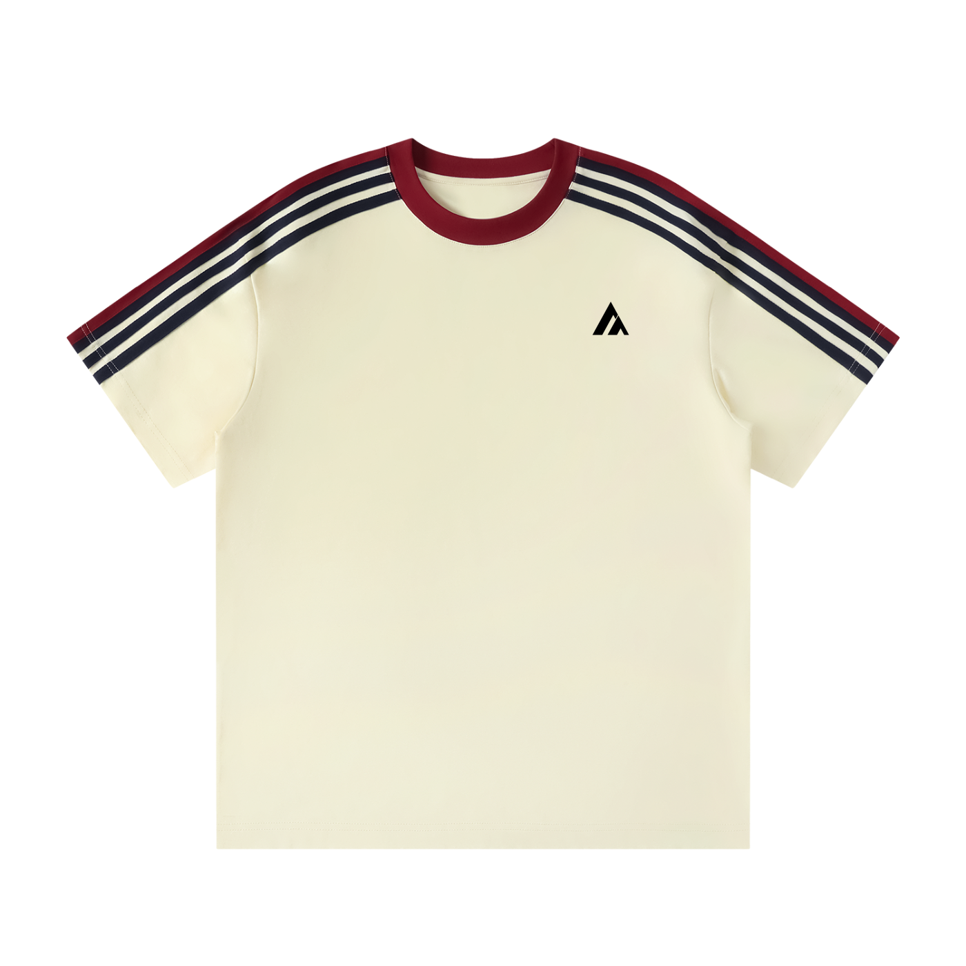 Unisex Colorblock Striped T-Shirt