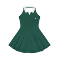 Women's Collared Halter A-Line Tennis Dress