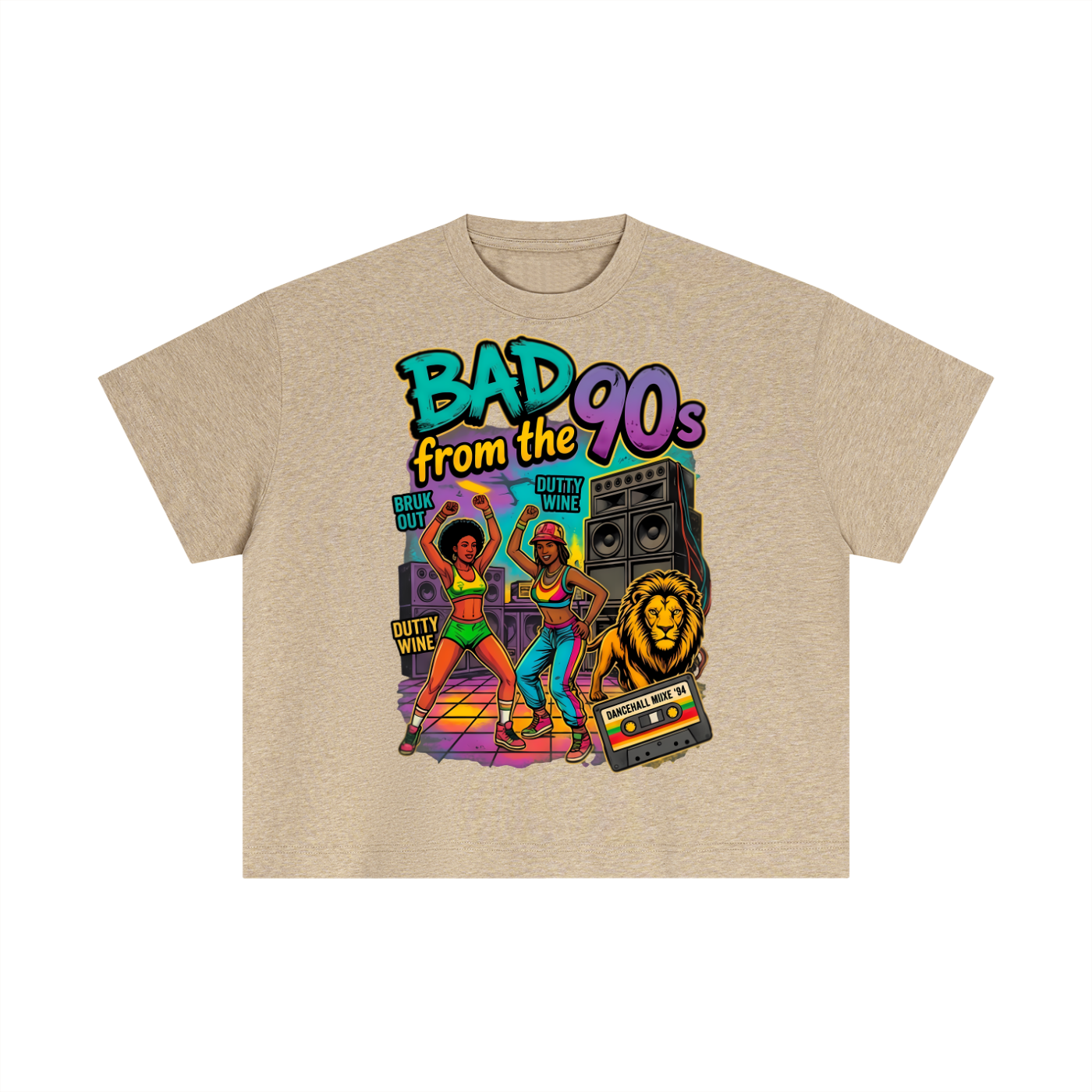 BAD from the 90's | Cotton Boxy T-Shirt