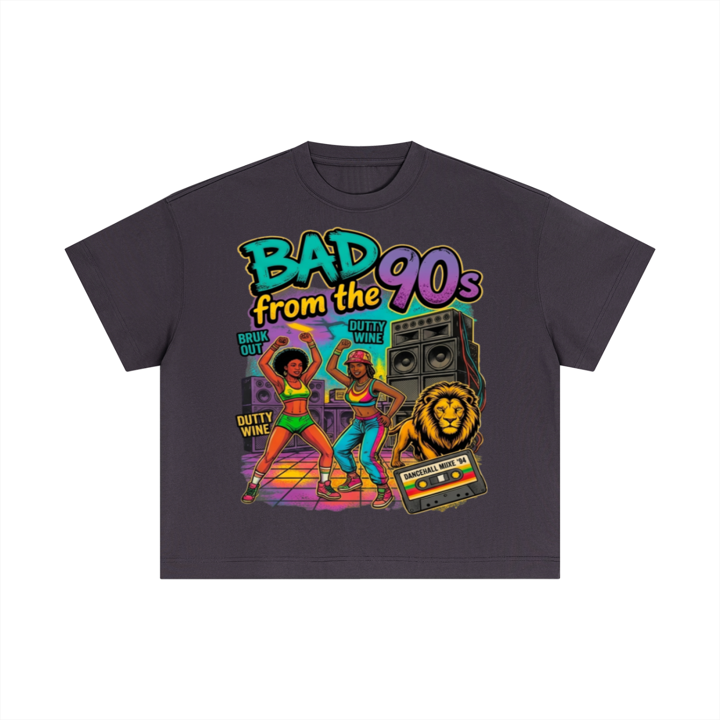 BAD from the 90's | Cotton Boxy T-Shirt