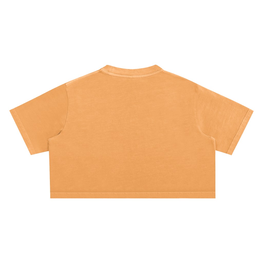 90's BABY | Snow Washed Crop Top