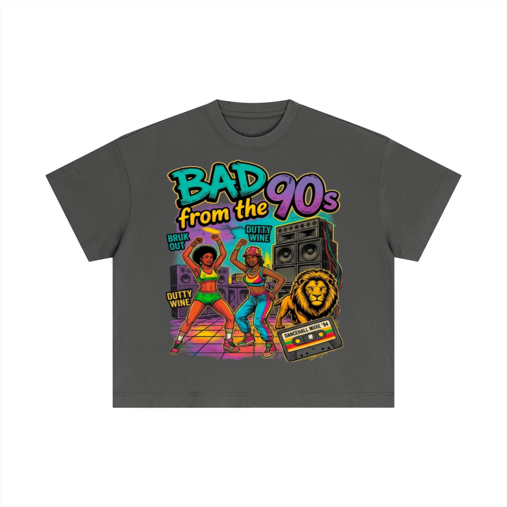 BAD from the 90's | Cotton Boxy T-Shirt
