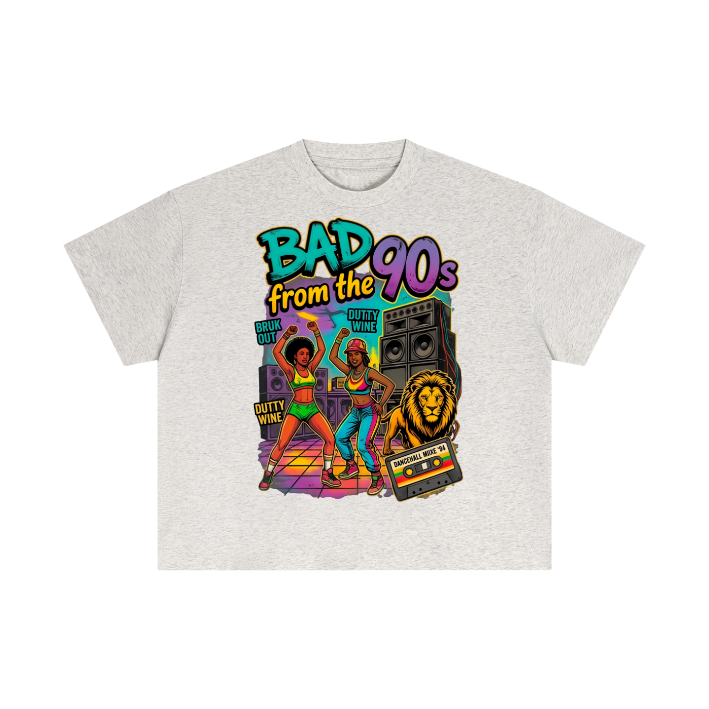 BAD from the 90's | Cotton Boxy T-Shirt