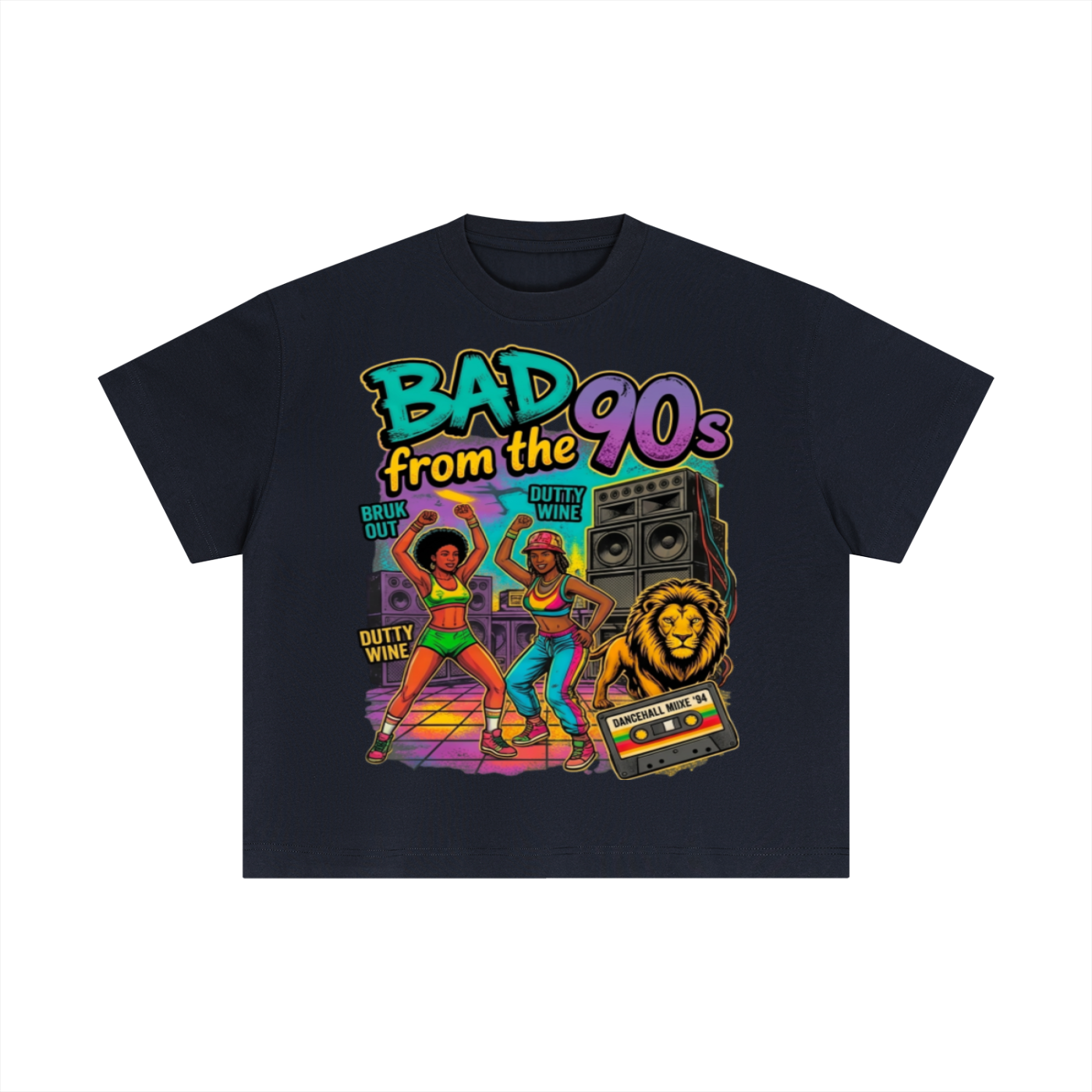 BAD from the 90's | Cotton Boxy T-Shirt
