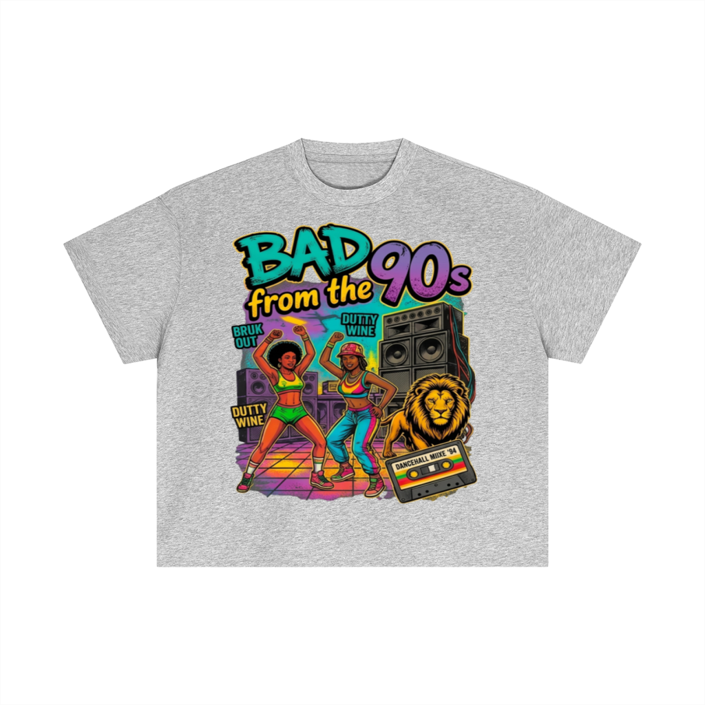 BAD from the 90's | Cotton Boxy T-Shirt