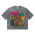 BAD from the 90's | Mineral Wash Waffle Boxy T-Shirt