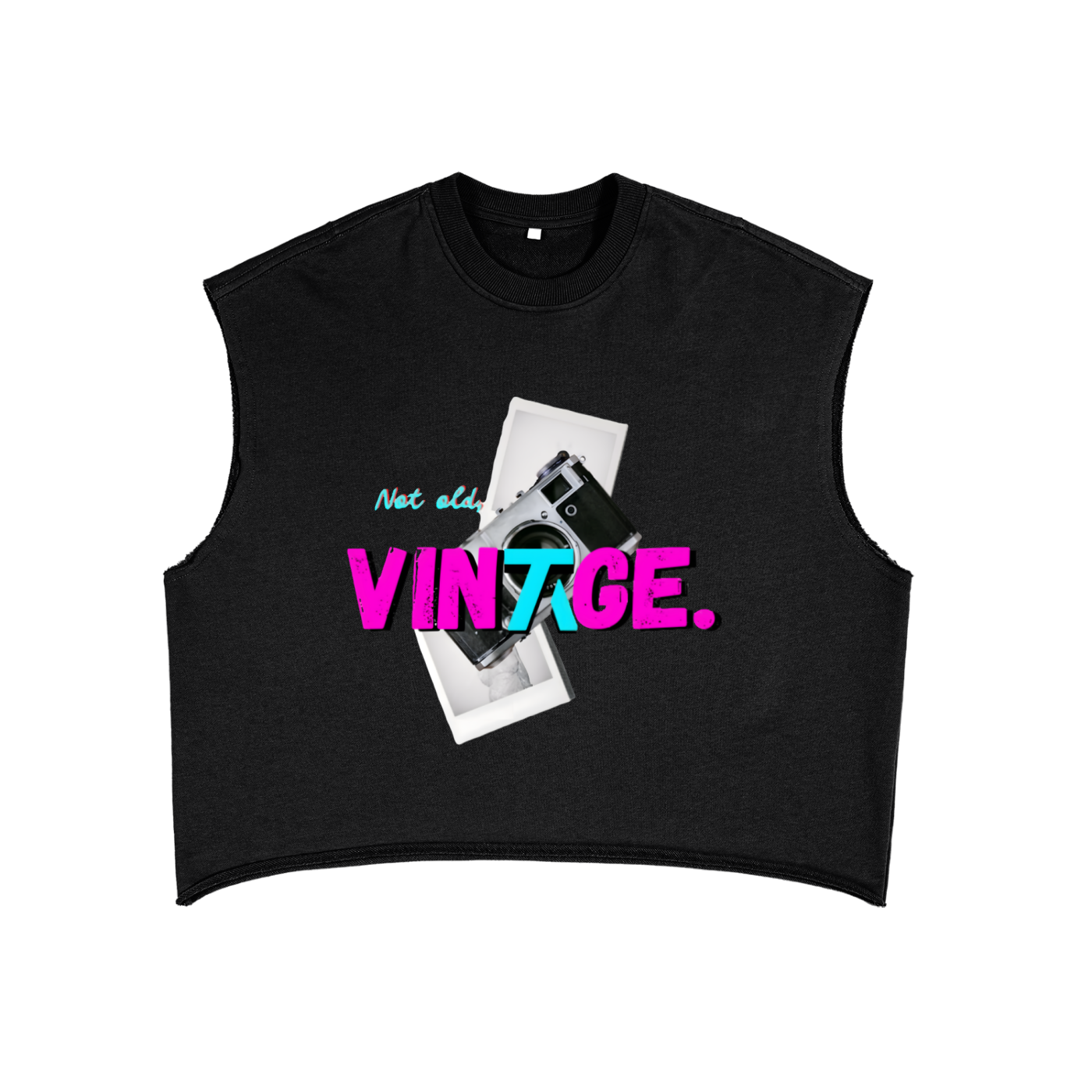 Not Old, VINTAGE | French Terry Boxy Tank Top