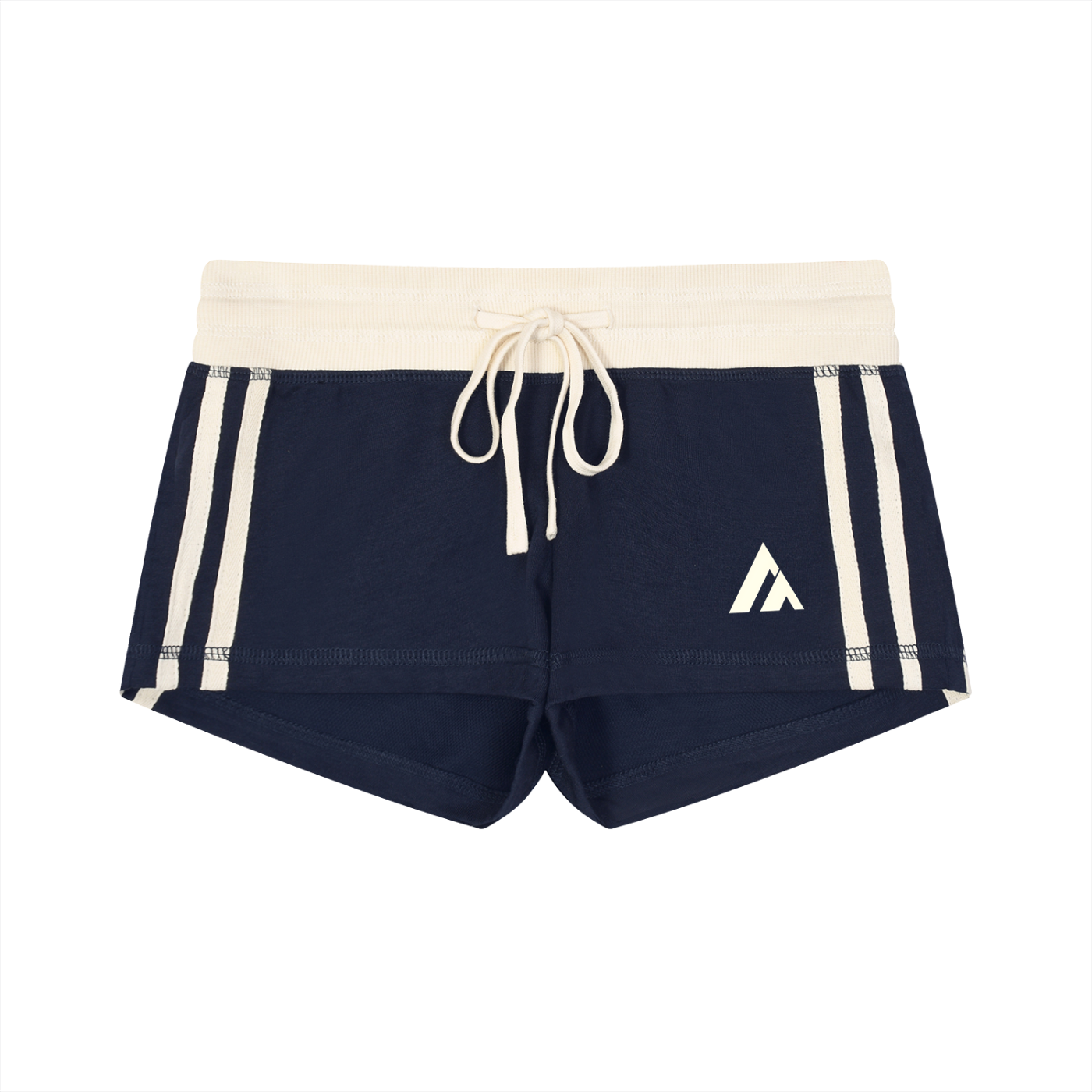 Women's Contrast Stripe Track Shorts