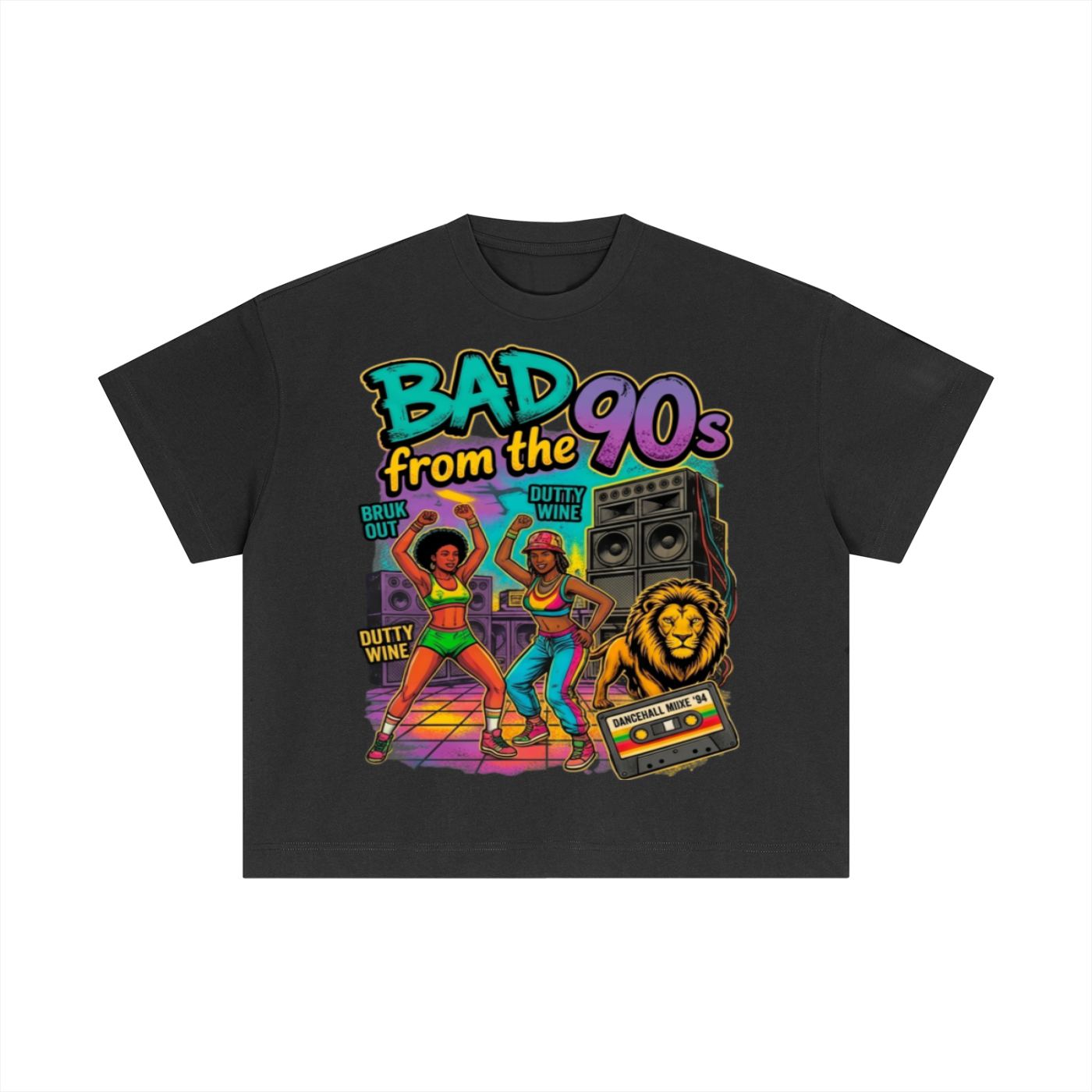 BAD from the 90's | Cotton Boxy T-Shirt