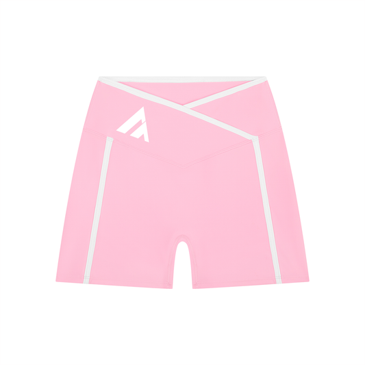 Women’s High Rise Color Block Yoga Shorts