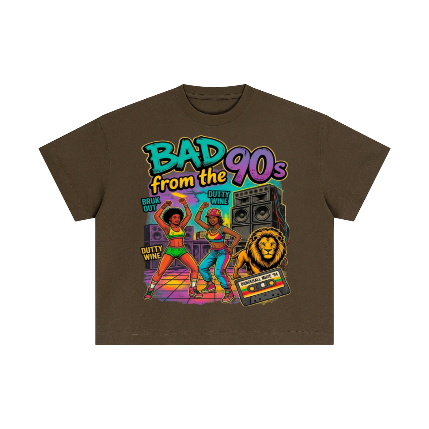 BAD from the 90's | Cotton Boxy T-Shirt