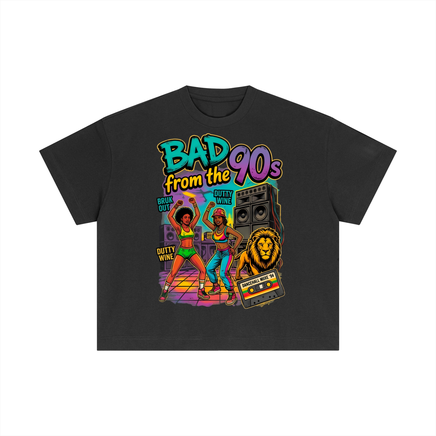 BAD from the 90's | Cotton Boxy T-Shirt