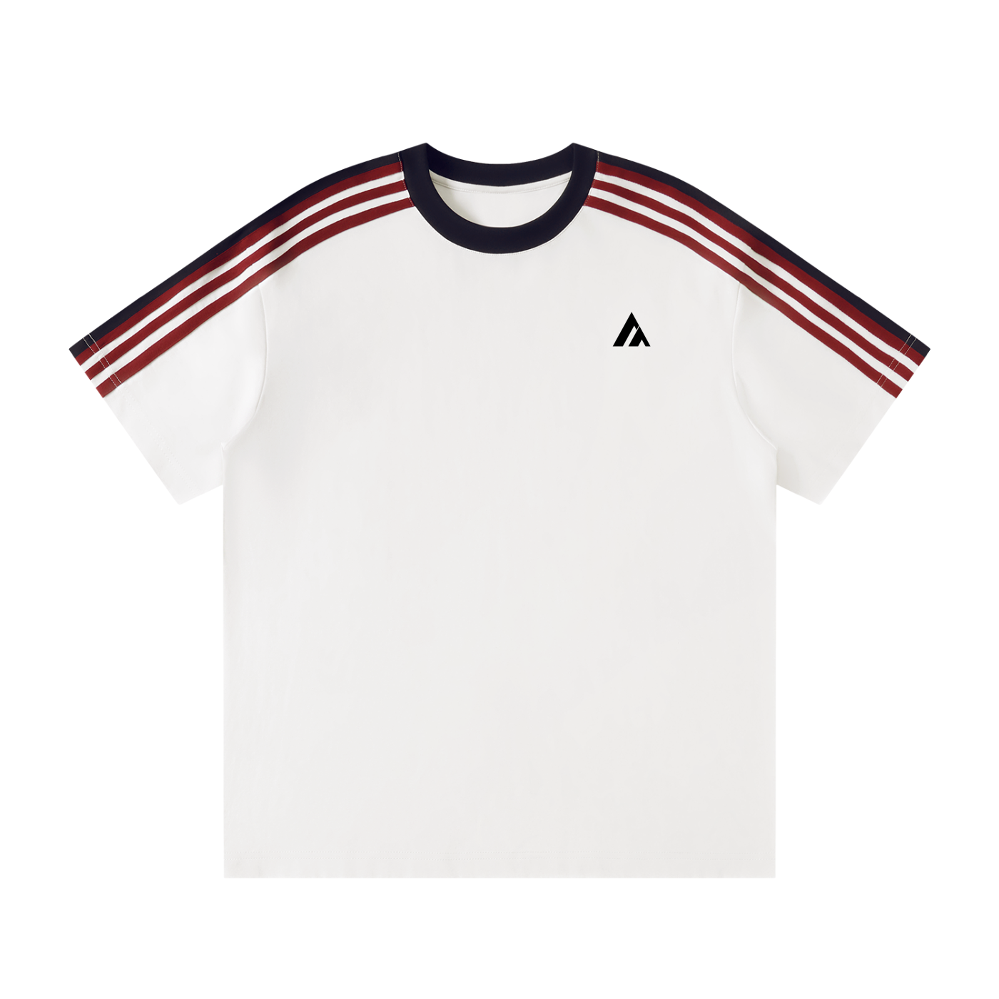 Unisex Colorblock Striped T-Shirt