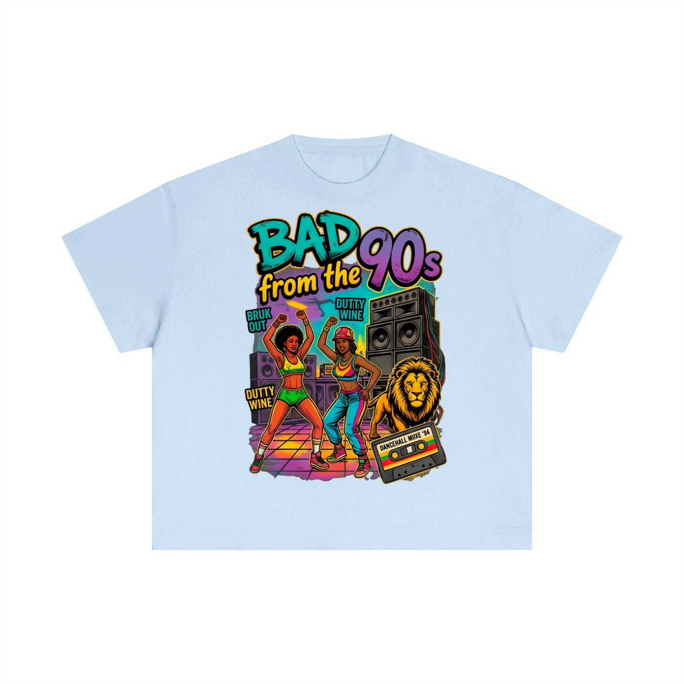 BAD from the 90's | Cotton Boxy T-Shirt